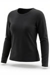 Women Long Sleeve Cotton Undershirt – Moonless Night