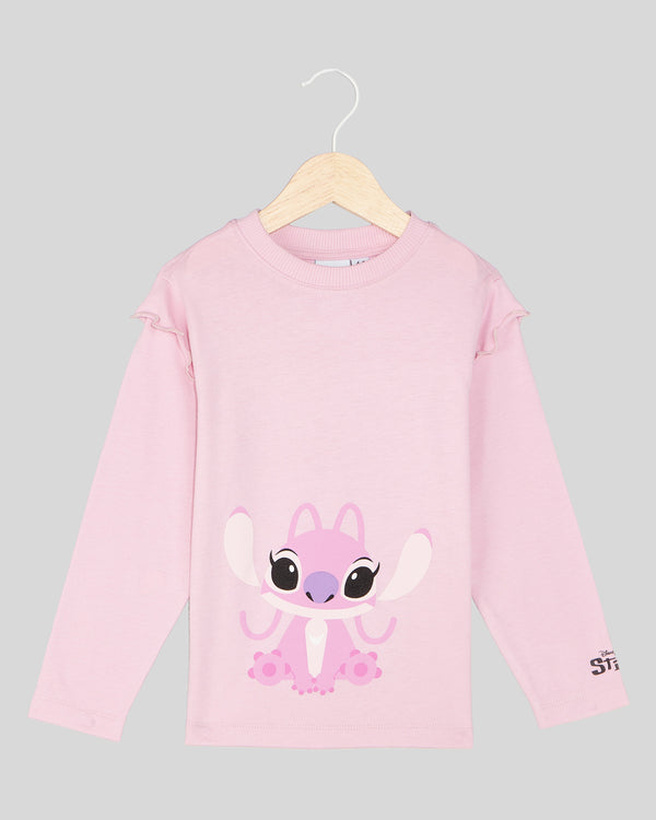 Girl's Stitch LS T-Shirt