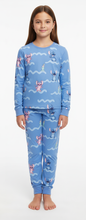 Load image into Gallery viewer, LS PJ WITH PANTS  AOP/Della Robbia Stitch Thermal, 100% Synthetic Knit
