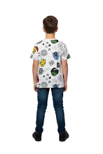 Load image into Gallery viewer, Boys All Over Print Polyester T-Shirt
