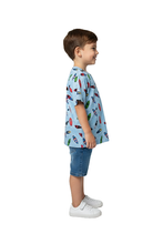 Load image into Gallery viewer, Boys All Over Print Polyester T-Shirt
