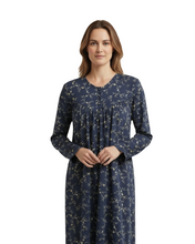 Load image into Gallery viewer, Women LS Dress | Navy Garden
