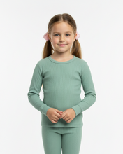 Load image into Gallery viewer, Girls LS T.SHIRT THERMAL, 95% Cotton &amp; 5% Lycra