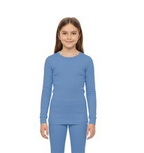 Load image into Gallery viewer, Girls LS T.SHIRT THERMAL, 95% Cotton &amp; 5% Lycra