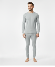 Load image into Gallery viewer, Men L.S T.SHIRT , THERMAL Interlock 50% Cotton &amp; 50% Polyester
