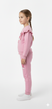 Load image into Gallery viewer, Girls LS PJ WITH PANT, Pink-a-boo