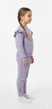 Load image into Gallery viewer, Girls LS PJ WITH PANT, Thistle