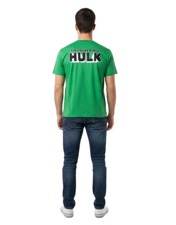 Men Avengers Oversize Short Sleeve T-Shirt – Bright Green
