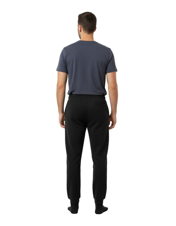 Marvel Ghost Rider Men’s Cotton French Terry Sweatpants – Moonless Night