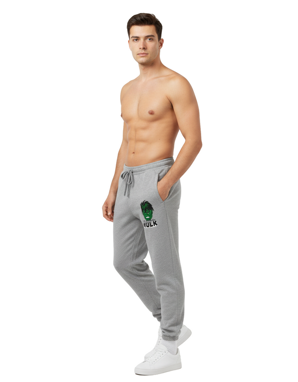 Men Avengers French Terry Sweatpants – Heather Grey