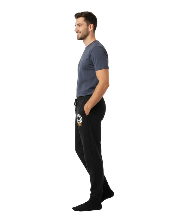 Marvel Ghost Rider Men’s Cotton French Terry Sweatpants – Moonless Night