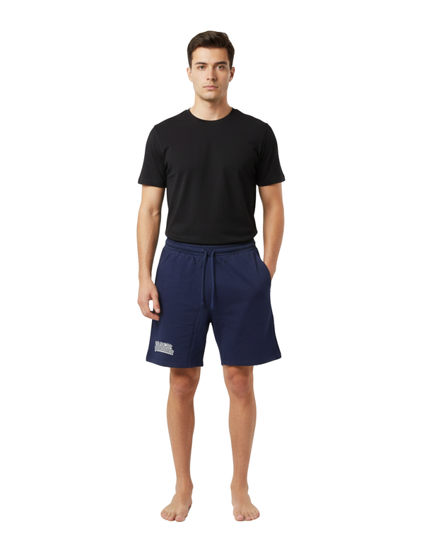 Men Avengers Cotton French Terry Shorts – Maritime Blue