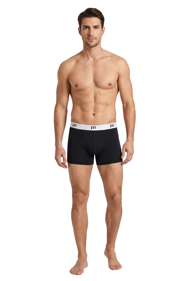 Men 3" Trunk Pack of 3, BASIC COLORS "WH, GR, BL"