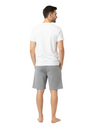 Disney Mickey Mouse Men’s Cotton French Terry Shorts – Heather Grey