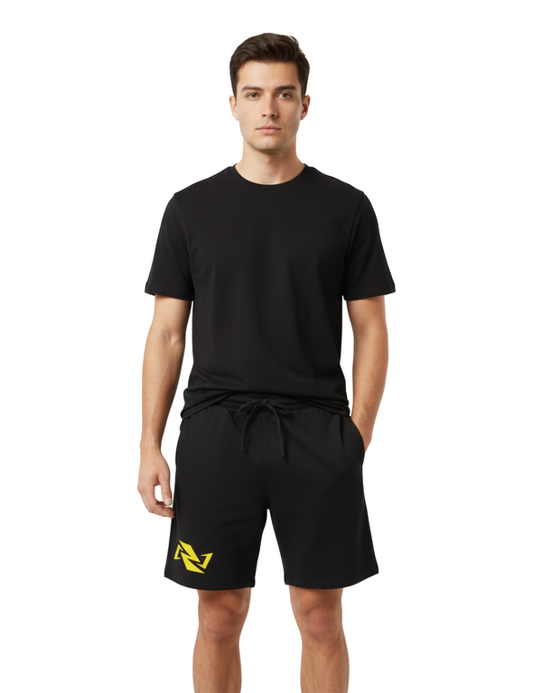Men Marvel Rivals Cotton French Terry Shorts – Moonless Night