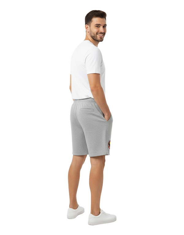 Marvel X-Men Men’s Cotton French Terry Shorts – Heather Grey