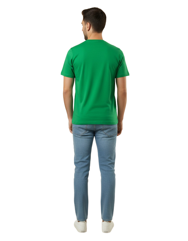 Disney Mickey Mouse Men’s 100% Cotton Oversize Short Sleeve T-Shirt – Bright Green
