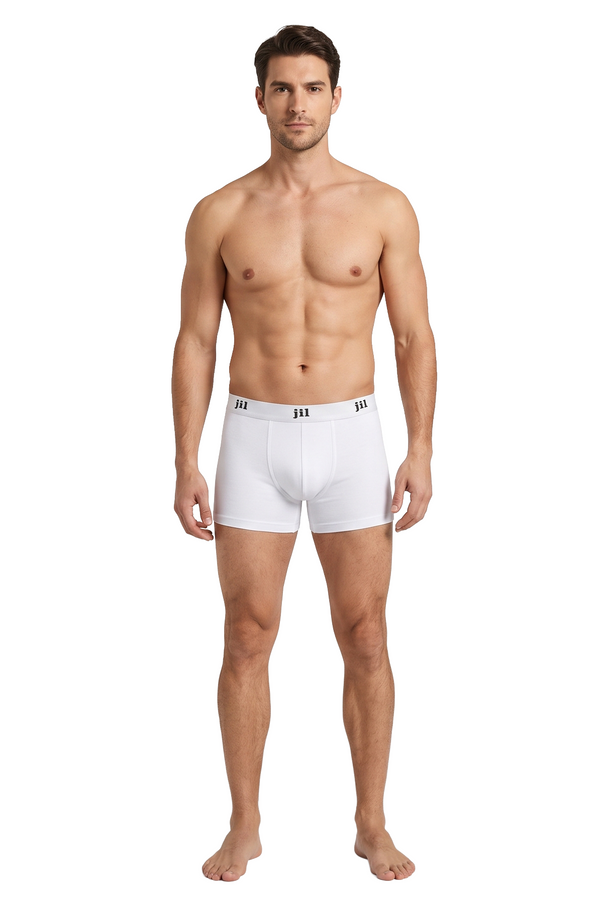 Men 3" Trunk Pack of 3, BASIC COLORS "WH, GR, BL"