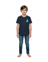 Boys Toy Story Oversized Short Sleeve T-Shirt – 100% Cotton – Maritime Blue