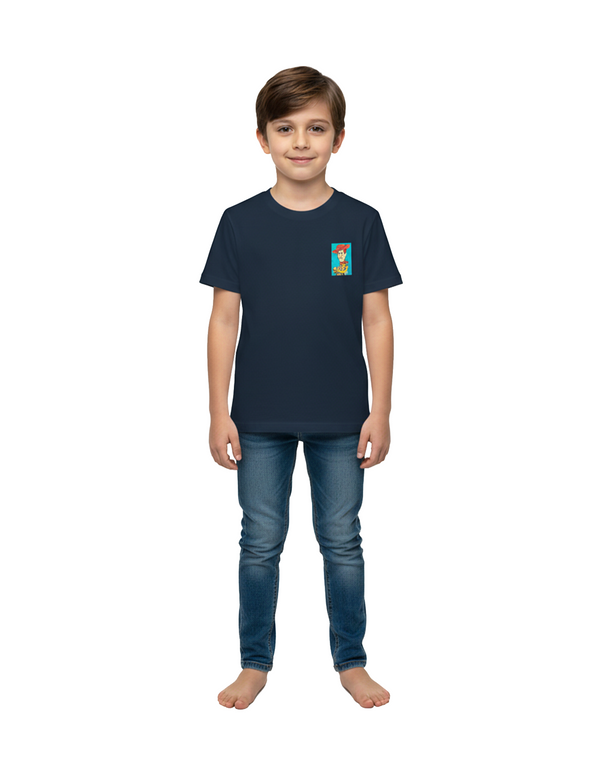 Boys Toy Story Oversized Short Sleeve T-Shirt – 100% Cotton – Maritime Blue