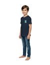 Boys Toy Story Oversized Short Sleeve T-Shirt – 100% Cotton – Maritime Blue