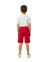 Marvel Avengers Boys’ 100% Cotton French Terry Shorts – Chinese Red
