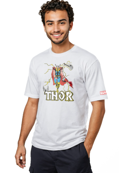 MEN THOR WHITE T-SHIRT