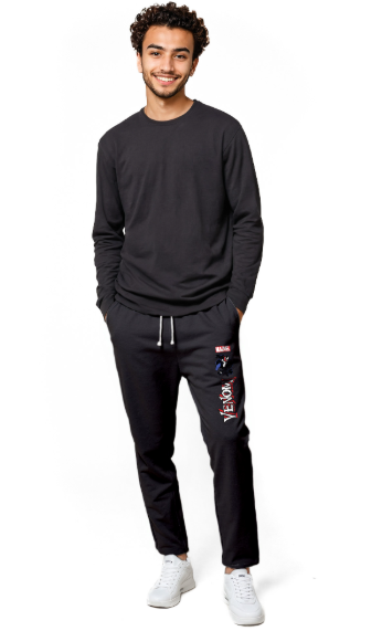 MEN VENOM BLACK PANTS