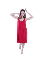 Load image into Gallery viewer, Women Slip Dress - Rubicondo