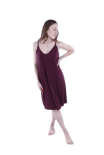 Load image into Gallery viewer, Women Slip Dress - Windsor Wine