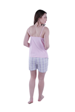 Load image into Gallery viewer, Women Slip Pajamas with Shorts and Pants - Ballerina