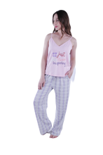 Load image into Gallery viewer, Women Slip Pajamas with Shorts and Pants - Ballerina