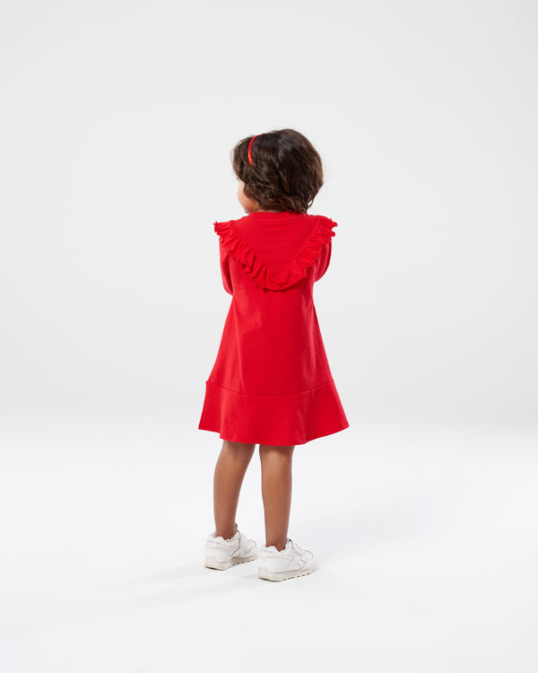 Disney GIRLS ALL OVER LS DRESS