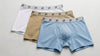 Men 5" BOXER BRIEF pack of 3 - multi color