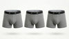 Men 5" Boxer Pack of 3 - GREY