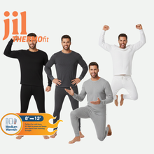 Load image into Gallery viewer, Men L.S T.SHIRT , THERMAL Interlock 50% Cotton &amp; 50% Polyester
