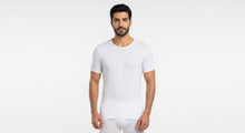 Load image into Gallery viewer, JIL ,SHORT Sleeve HI NECK white